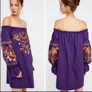 NWT free people off the shoulder dress